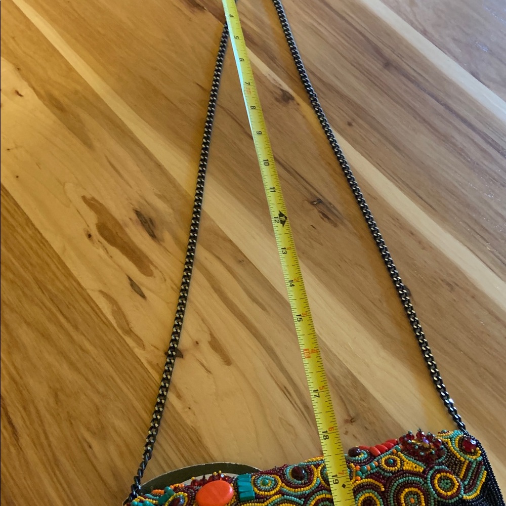 Mary Frances Vibrant Beaded Clutch - Picture 12 of 12